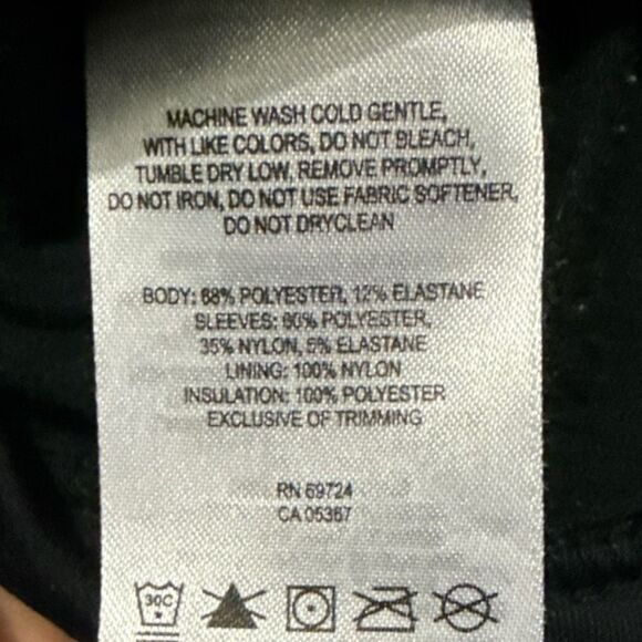 Columbia Dandi Camp Chevron Quilted Jacket with Contrast Sleeves Size Small NWOT - Picture 7 of 7